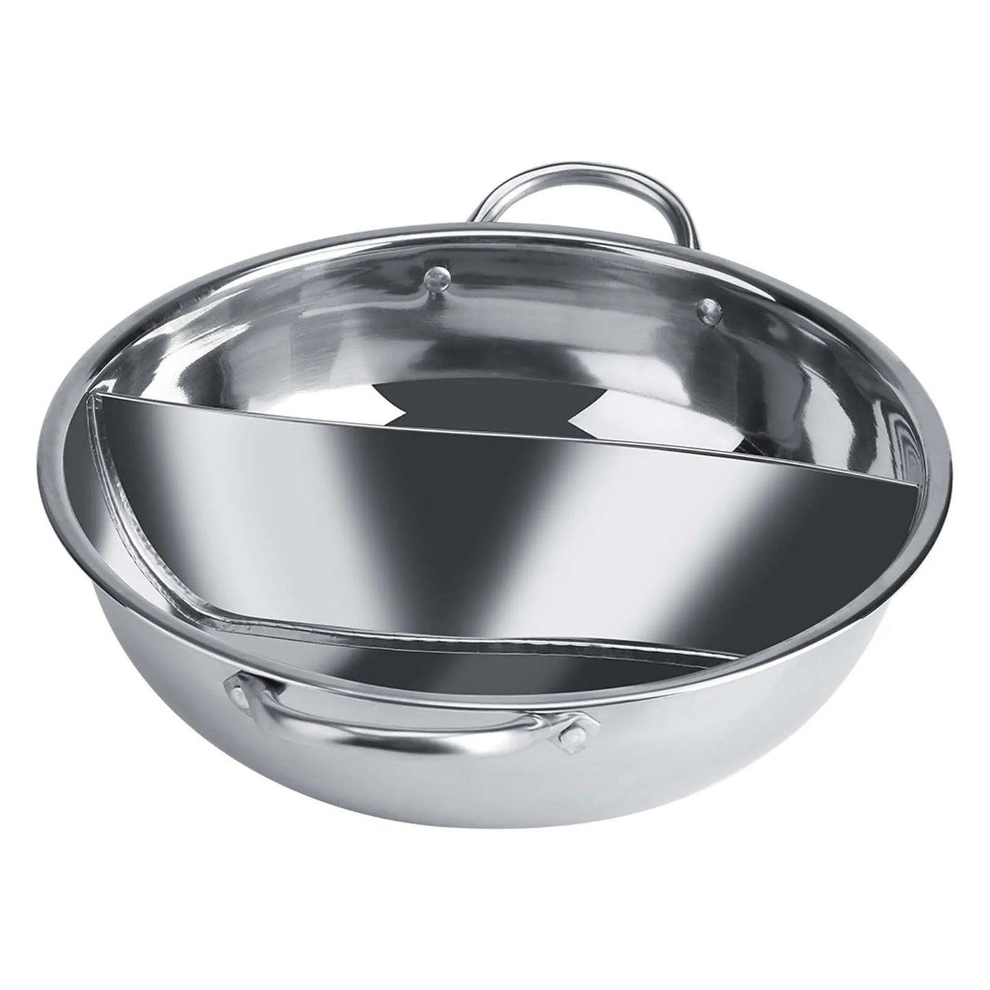 Double Flavour Stainless Steel Chinese Hot Pot