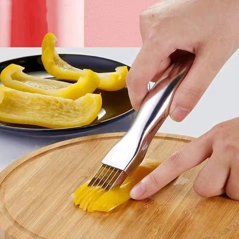 Vegetable Garlic Cutter Stainless Steel