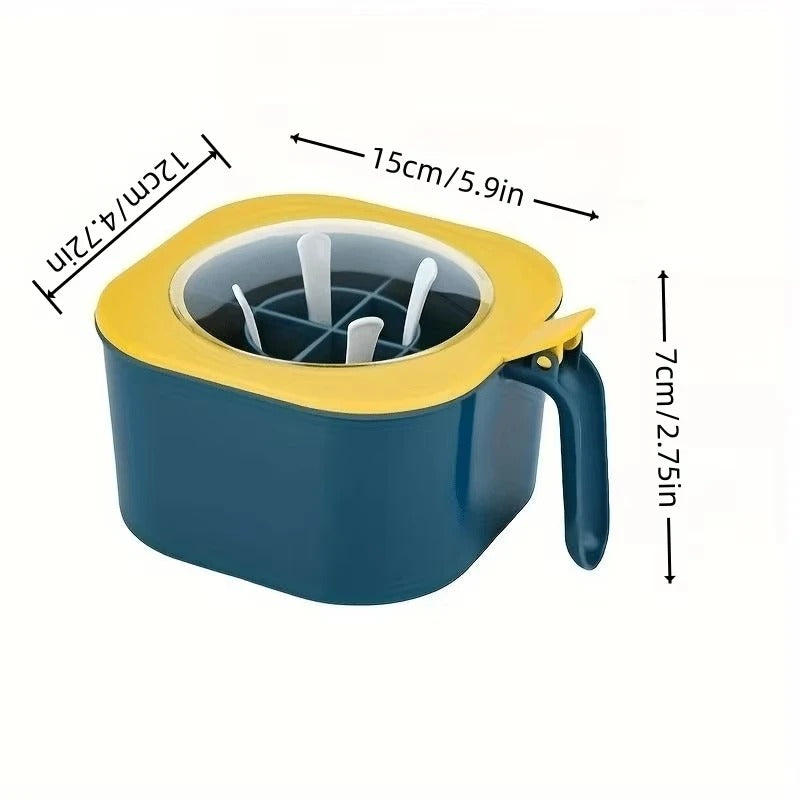 Kitchen Seasoning Box Four-Compartment Jar