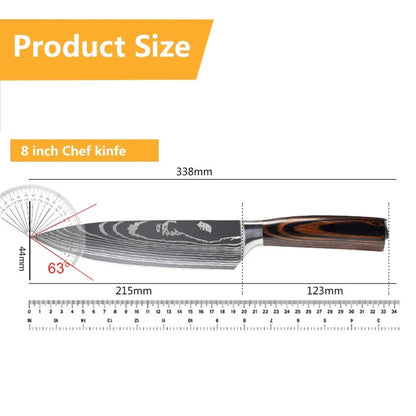 Professional Japanese Chef Knife